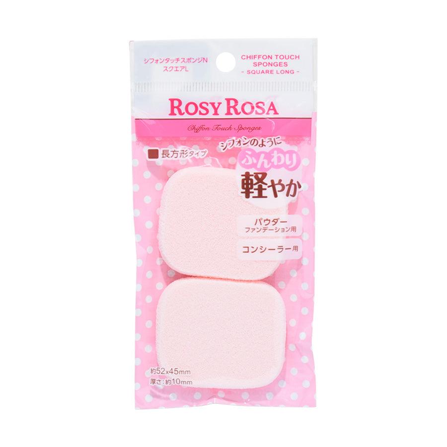 ROSY ROSA Chiffon Touch Sponges N Square Long (2P) (5g) - LOG-ON