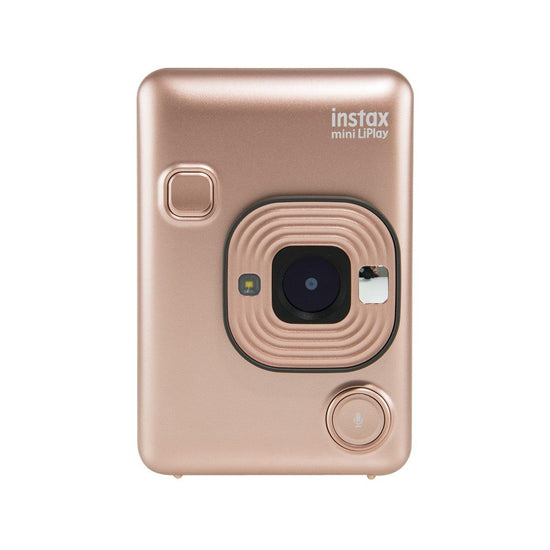 FUJIFILM Instax Mini LiPlay Blush Gold - LOG-ON