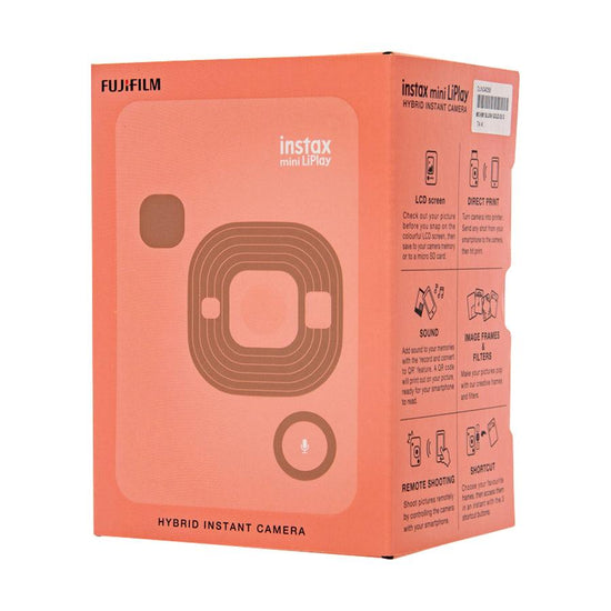 FUJIFILM Instax Mini LiPlay Blush Gold - LOG-ON