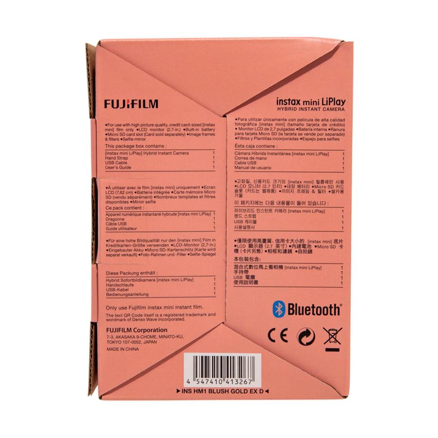 FUJIFILM Instax Mini LiPlay Blush Gold - LOG-ON