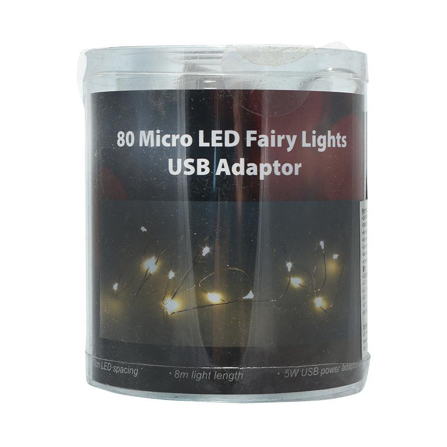 TD A/O 80LED Dewdrop 8M Muilti Silver - LOG-ON