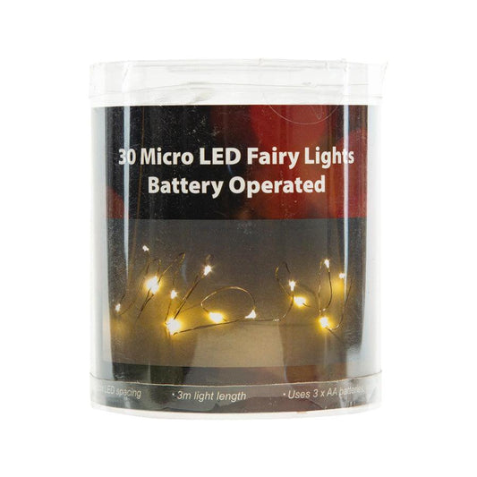 TD B/O 30LED Dewdrop 3M Muilti Rose GD - LOG-ON