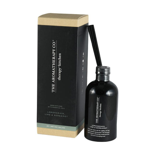 THE AROMATHERAPY COMPANY Therapy Kitchen Diffuser 250mL - lemongrass, lime & bergamot - LOG-ON