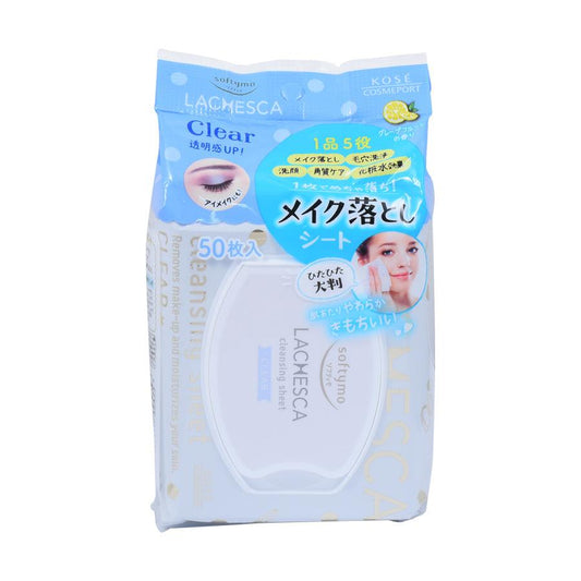 LACHESCA Makeup Remover Sheet (Refresh) 50pcs - LOG-ON