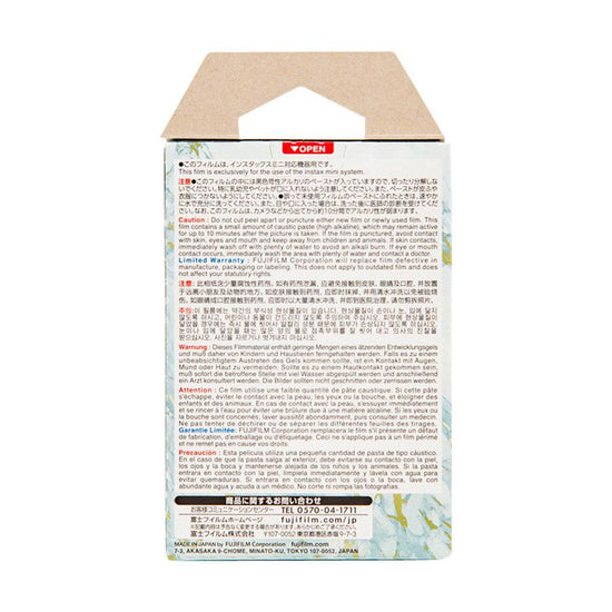 FUJIFILM Instax Film Blue Marble - LOG-ON