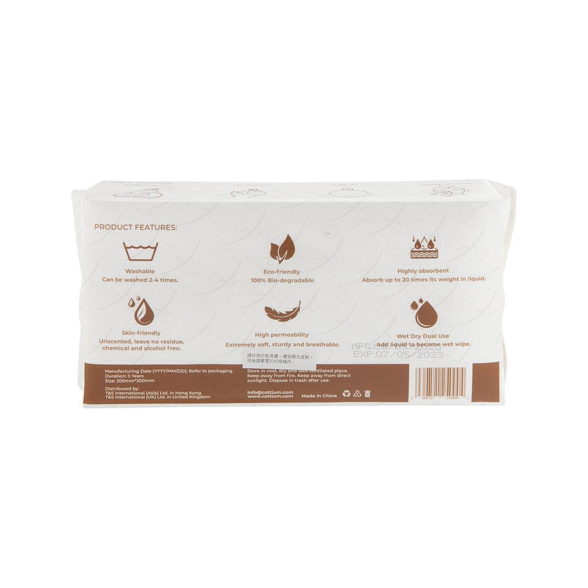 COTTIUM Soft Eco Tissue (80pcs)  (80pcs) - LOG-ON