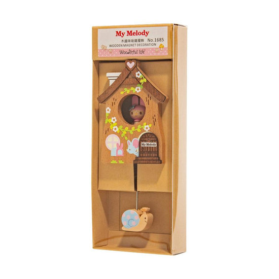 JEAN CULTRAL Sanrio Wooden Magnet Decoration Melody - LOG-ON
