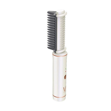 VIDAL SASSOON Rechargeable Mini Hot Brush - White - LOG-ON