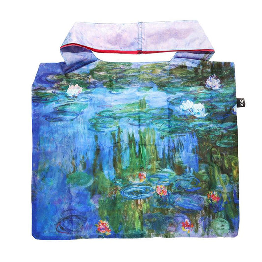 LOQI Foldable Bag-Claude Monet Water Lilies Recycled - LOG-ON