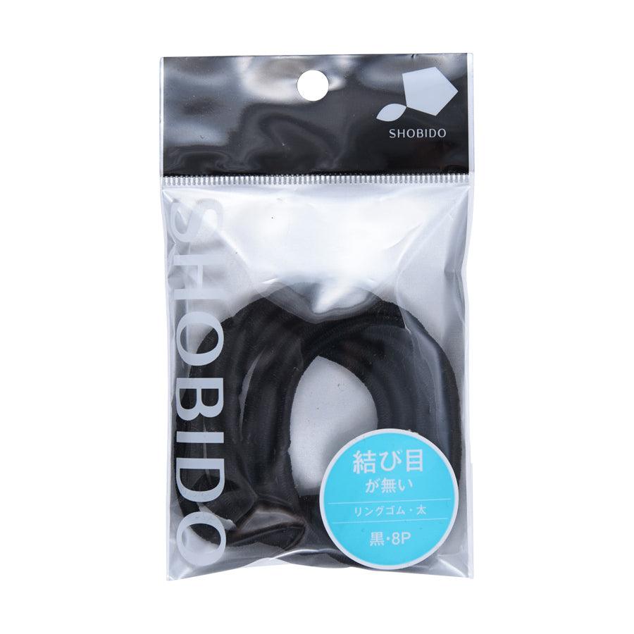 SHO-BI Hair Elastic Wide BK 8P (11g) - LOG-ON