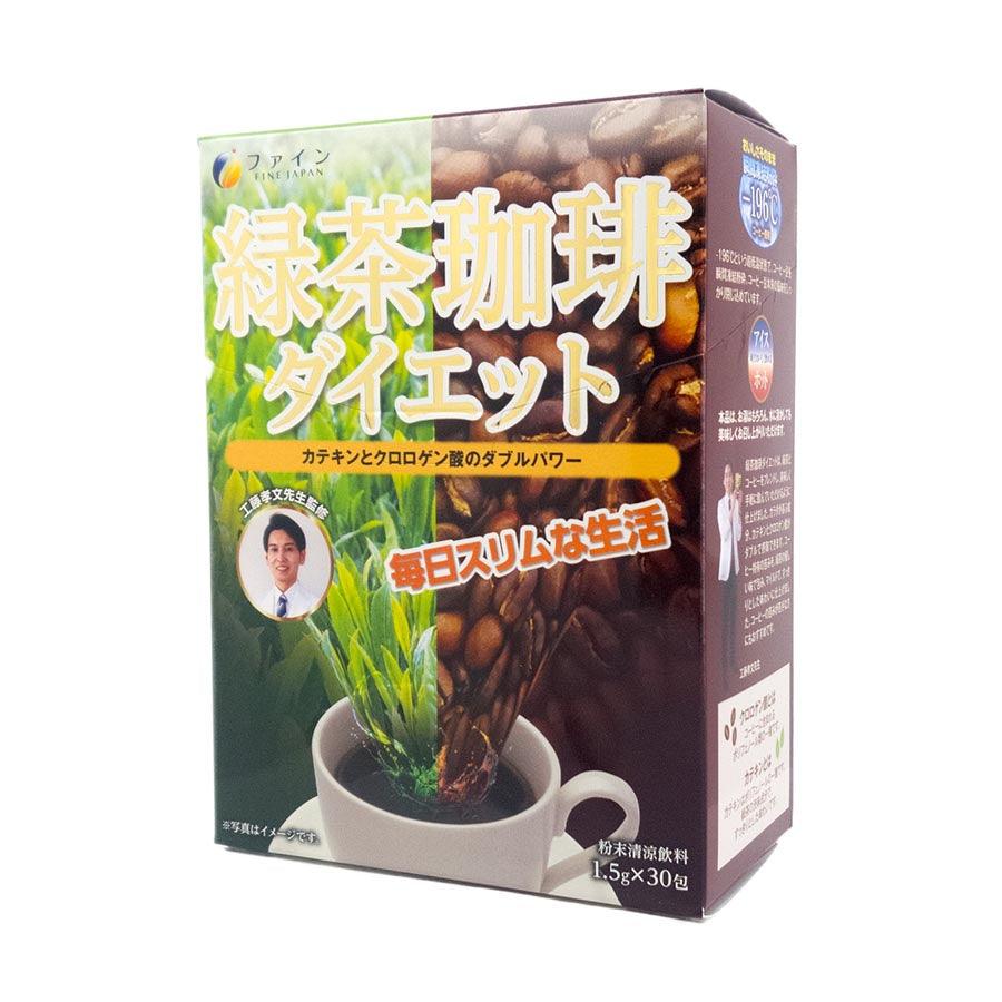 FINE JAPAN Green Tea & Coffee Diet  (45g) - LOG-ON