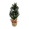 INGE LED Snowflake Tree In Jute Bag, 60 cm - LOG-ON