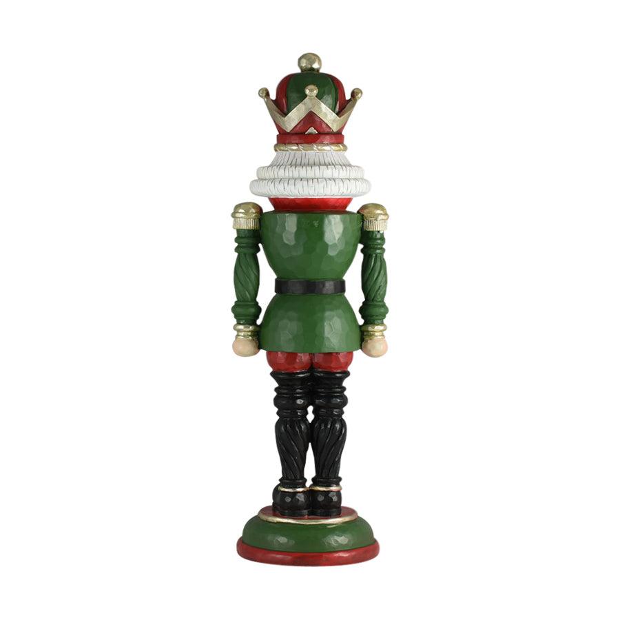 EDAI Xmas 22" Resin Carved Look Soldier - LOG-ON