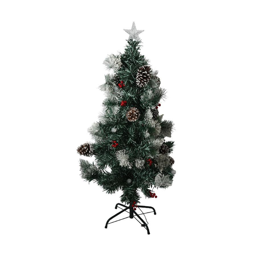 ELITE LED Xmas Tree Green Tips Pine Cone 120cm/4ft - LOG-ON