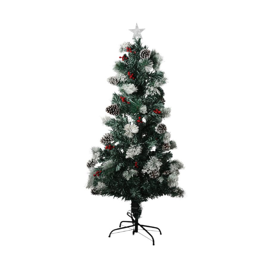 ELITE LED Xmas Tree Green Tips Pine Cone 120cm/4ft - LOG-ON