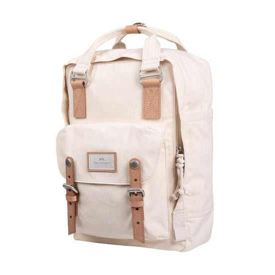 DOUGHNUT Macaroon Organic Cotton Backpack - Beige - LOG-ON