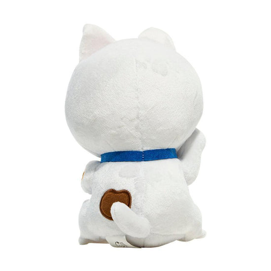 CHUBBYMAN Ojisan Plush 18cm - Lucky Cat - LOG-ON