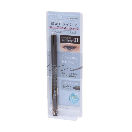 SANA COSMETIS New Born W Brow Creamy Eyepencil EX 01 - LOG-ON