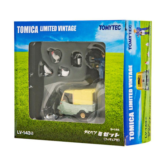 TOMYTEC Tomytec LV-143D DAIHATSU Midget YL GN/BG - LOG-ON