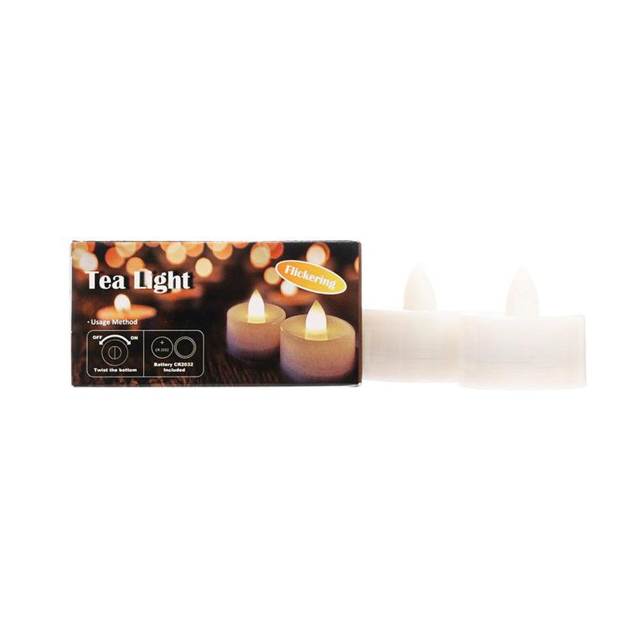 Candle Light (Set of 2) w/CR2032 Battery - LOG-ON