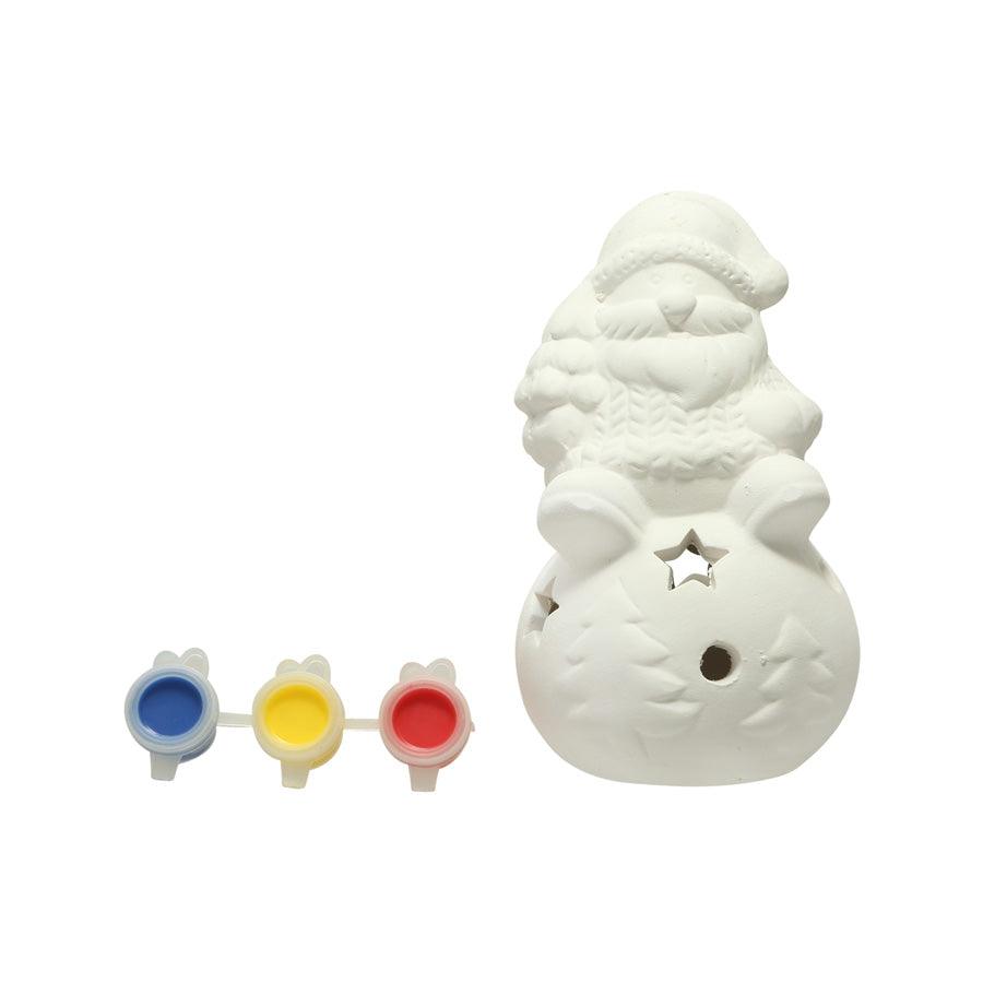 YOU & I Santa Paint Decolation W/Led (200g) - LOG-ON