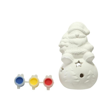 YOU & I Santa Paint Decolation W/Led (200g) - LOG-ON