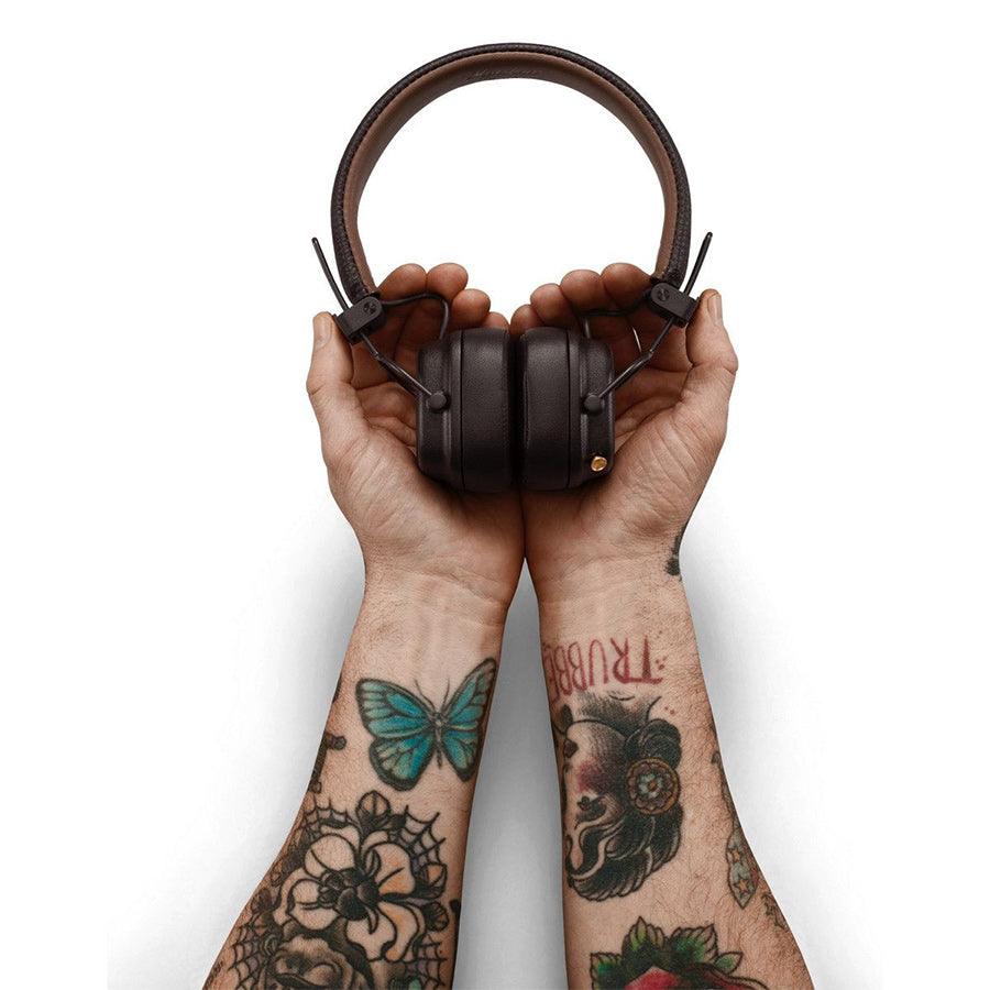 MARSHALL Major IV Bluetooth Headphone Brown - LOG-ON