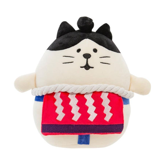 DECOLE Concombre Mochi Plush(M) - Sumo Cat  (250g) - LOG-ON