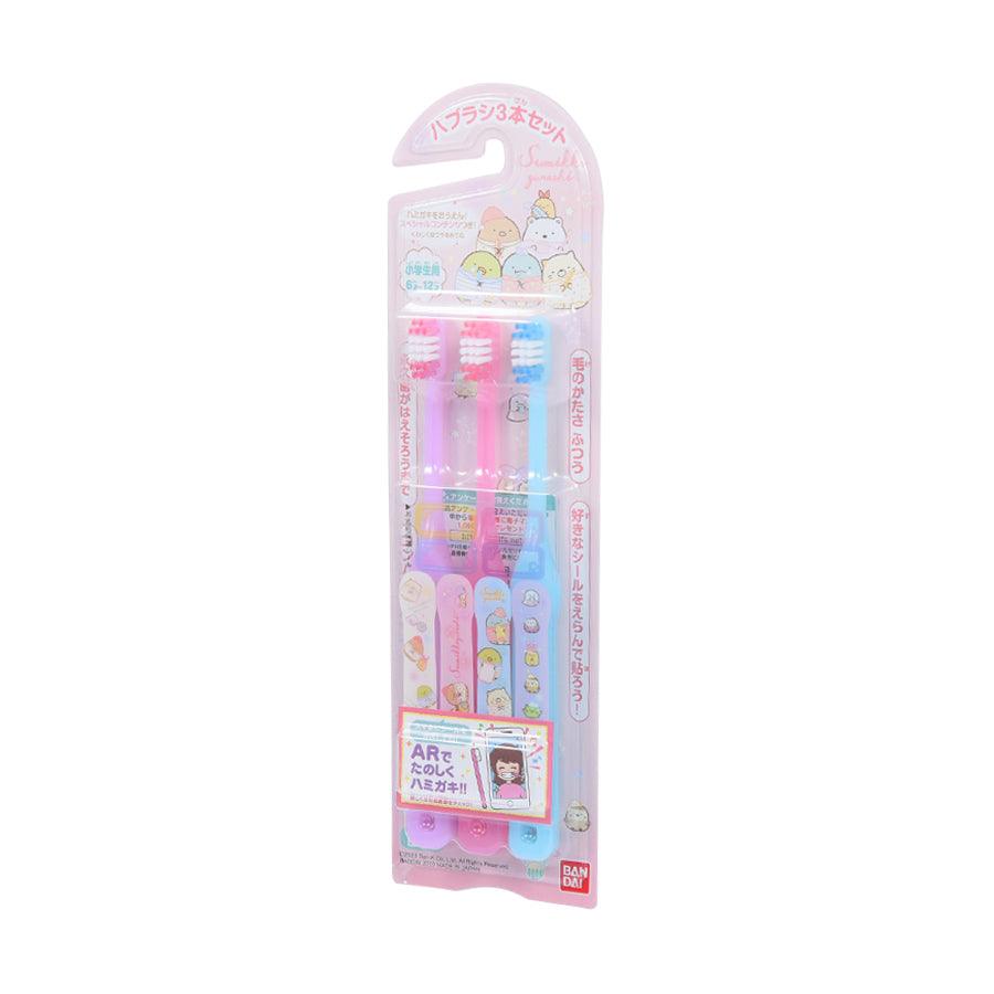 BANDAI Toothbrush Sumikkogurashi 3 Pcs (3pcs) - LOG-ON