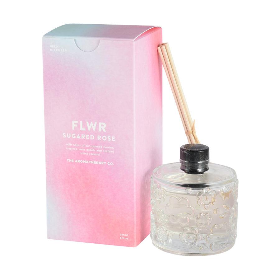 THE AROMATHERAPY COMPANY FLWR Diffuser 90ml Sugared Rose - LOG-ON