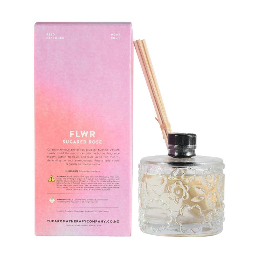 THE AROMATHERAPY COMPANY FLWR Diffuser 90ml Sugared Rose - LOG-ON