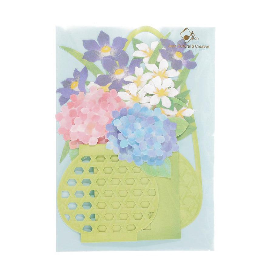 SANRIO EVERYDAY CARD - HYDRANGEA BASKET - LOG-ON