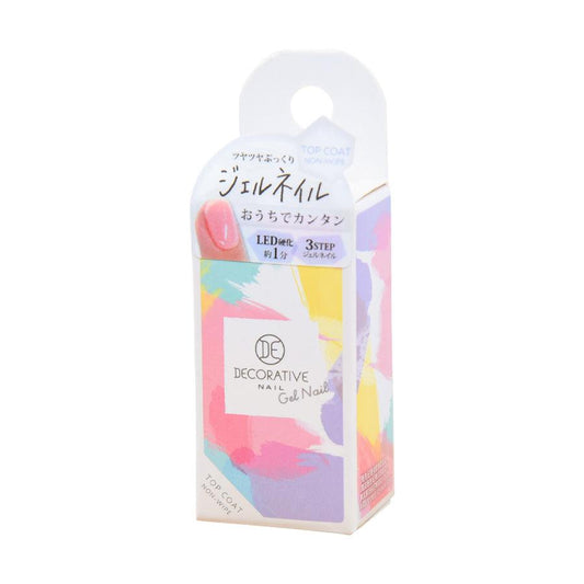 SHO-BI CORP Decorative Gel Nail Top Coat Non-Wipe - LOG-ON
