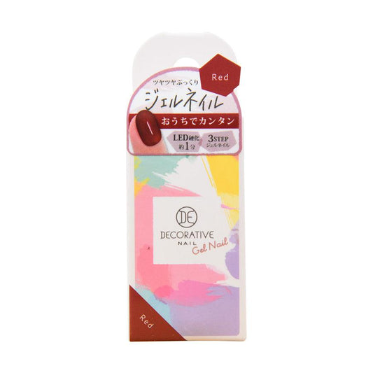 SHO-BI CORP Decorative Gel Nail Red - LOG-ON