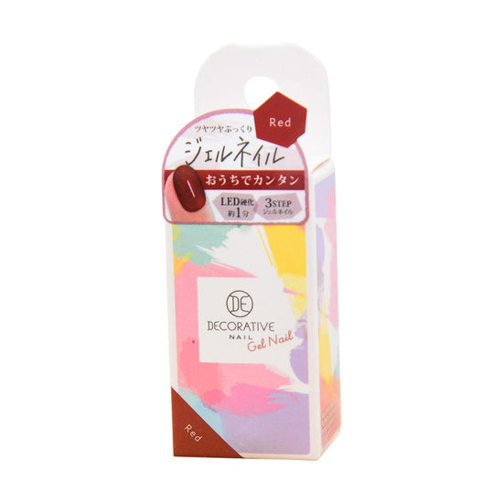 SHO-BI CORP Decorative Gel Nail Red - LOG-ON