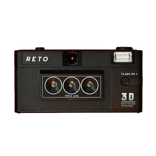 RETO 3D Film Camera (Black) - LOG-ON
