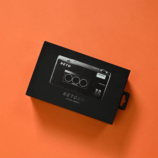 RETO 3D Film Camera (Black) - LOG-ON