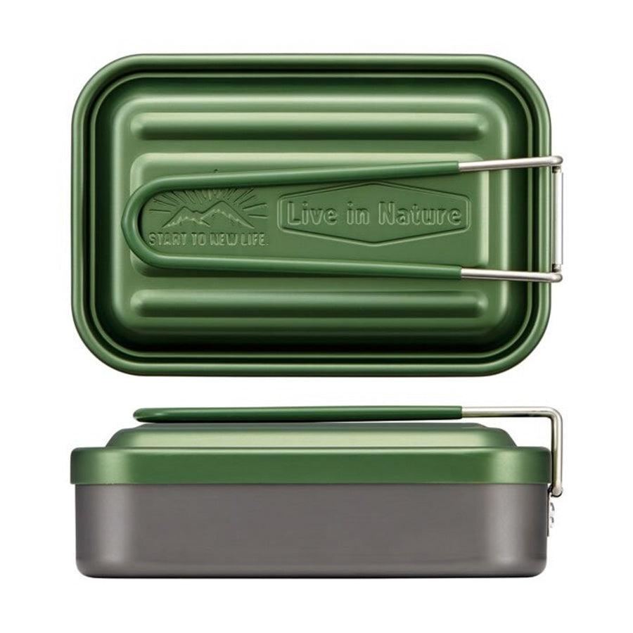 THE SKATER Aluminum Mestin 600mL-Green (230g) - LOG-ON