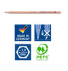 STAEDTLER Natural Wood Pencil 12 pcs Set - LOG-ON