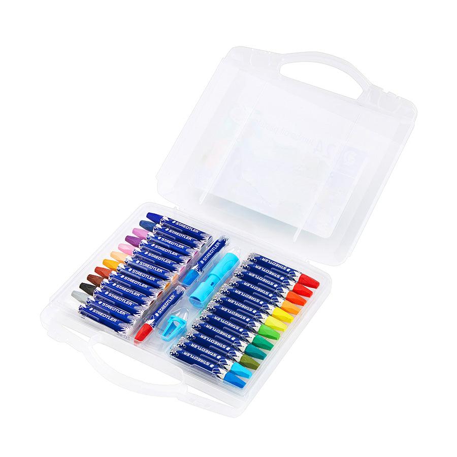 STAEDTLER Jumbo Oil Pastels 12 Color 10mm - LOG-ON