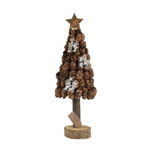 INGE Pine Cones Deco Tree 28cm - LOG-ON