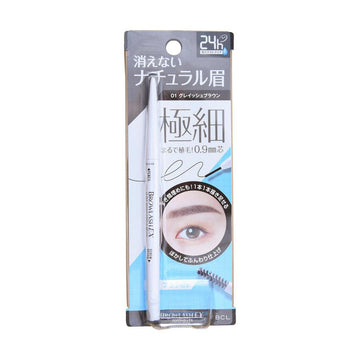 BCL Browlash EX Ultra Skinny Pencil Brow 01 Grayish Brown - LOG-ON