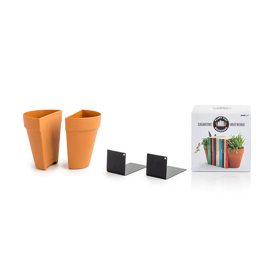 SUCKUK Planter Bookends - LOG-ON