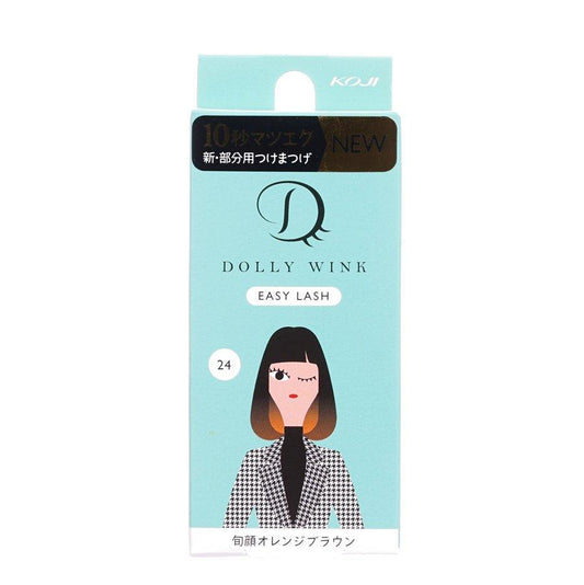 KOJI Dolly Wink Easy Lash No. 24 Orange Brown - LOG-ON