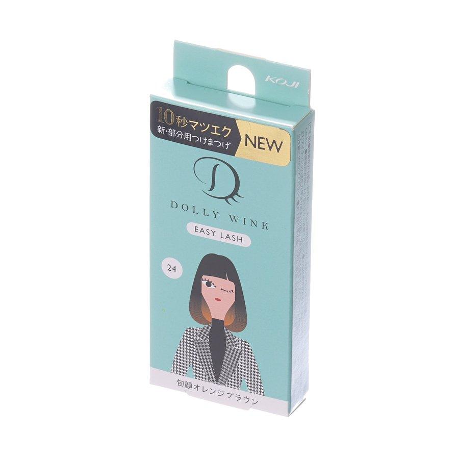 KOJI Dolly Wink Easy Lash No. 24 Orange Brown - LOG-ON