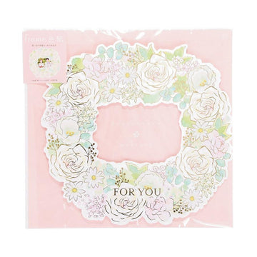 TSUTSUMU For You Card Mini Frame - Flower (178) - LOG-ON