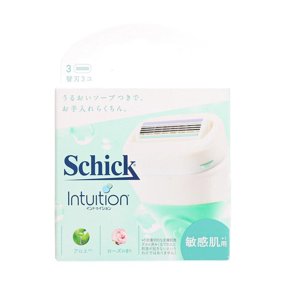 SCHICK Intuition Sensitive Refill 3's (JPN PK) - LOG-ON