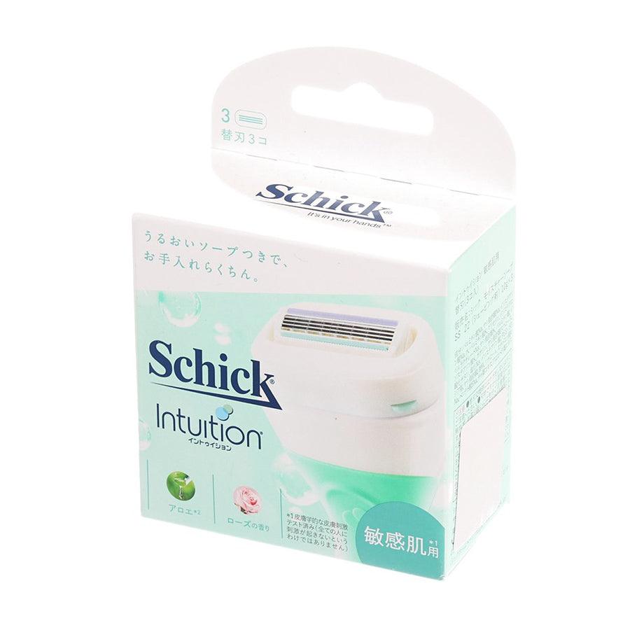 SCHICK Intuition Sensitive Refill 3's (JPN PK) - LOG-ON