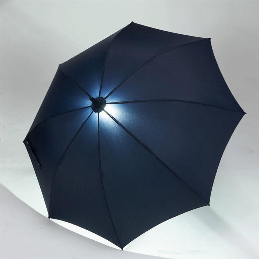 SMV JAPAN LED Light 60cm Stick Umbrella Black (460) - LOG-ON