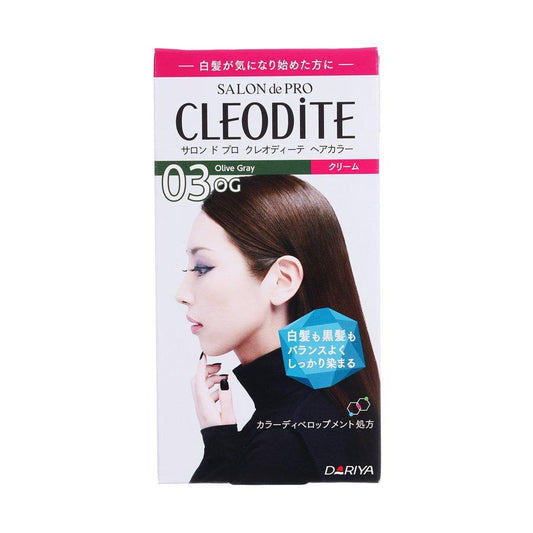 CLEODITE Hair Color Cream 03 Olive Gray - LOG-ON